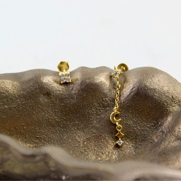 The Stars & Moon Celestial Earring