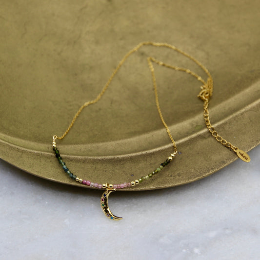 Lunar Lure Tourmaline Necklace