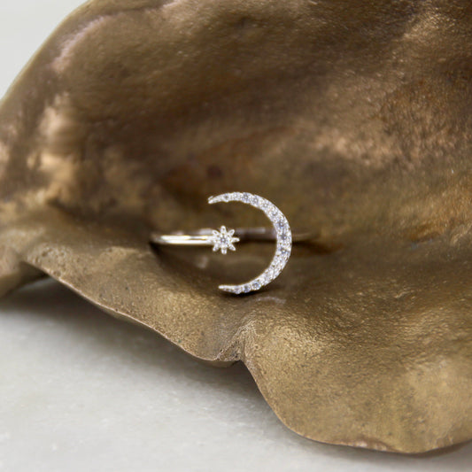 Celestial Moon Ring