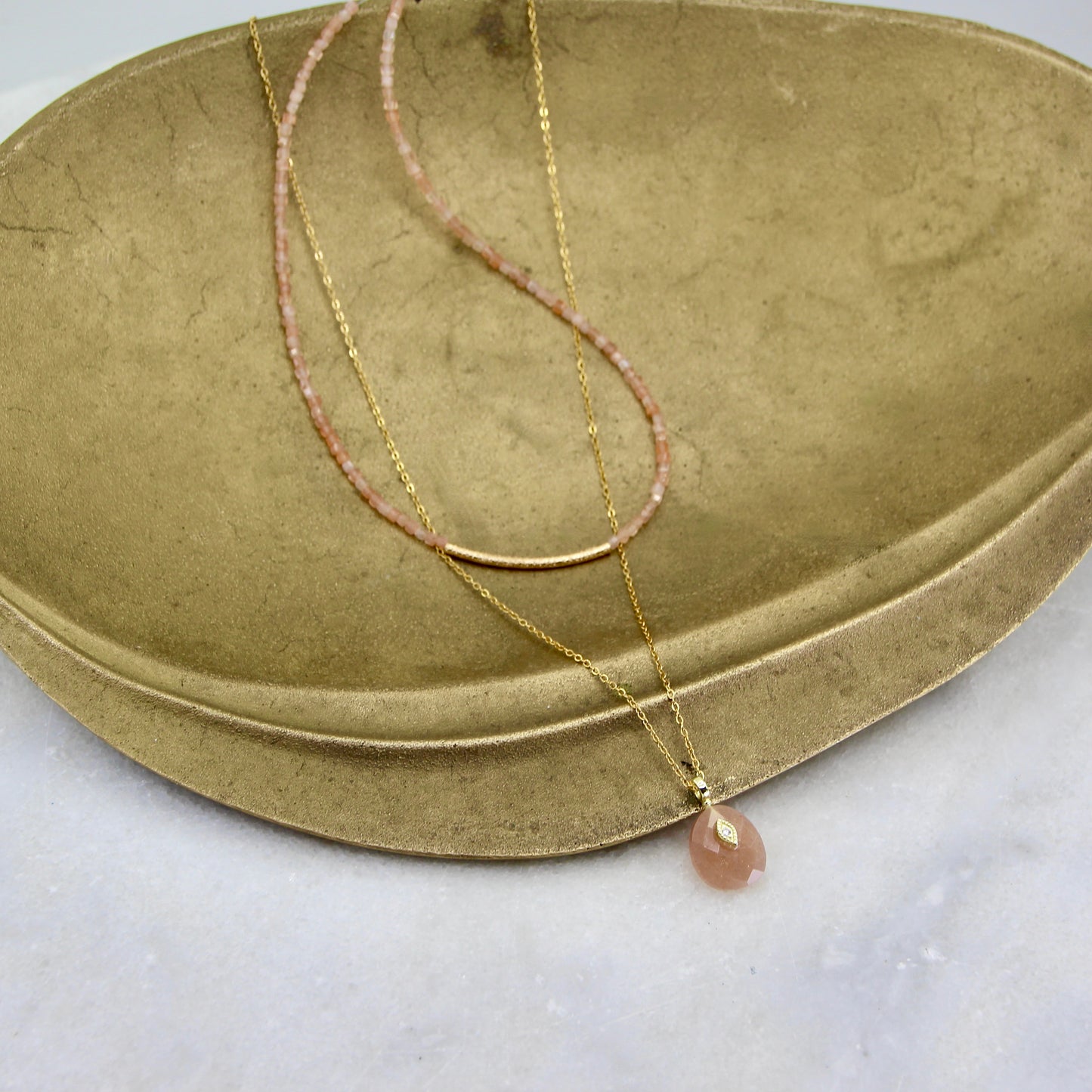 Wanderlust Fine Stone Necklace