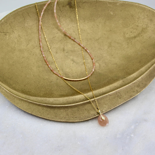 Wanderlust Fine Stone Necklace
