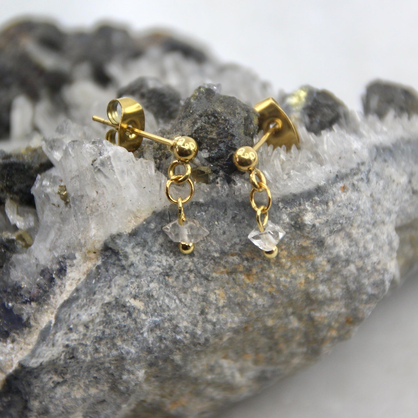 Golden Age Herkmier Diamond Stud Earring