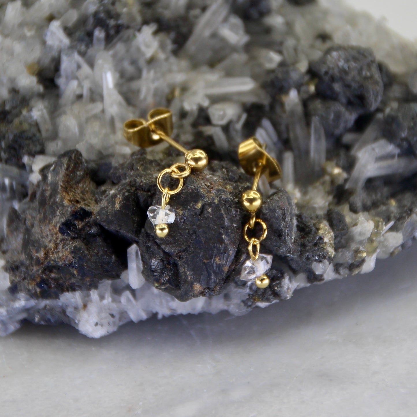 Golden Age Herkmier Diamond Stud Earring