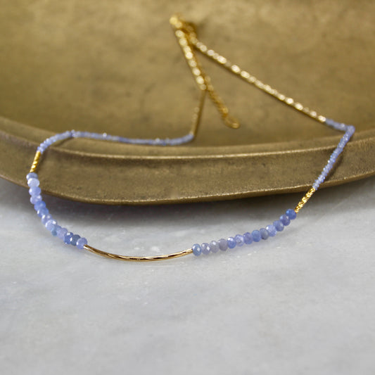 Inner Realm Halo Gemstone Necklace