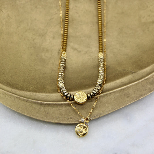 Moon Musings Statement Necklace