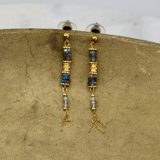 Jupiter’s Muse Drop Chain Earring