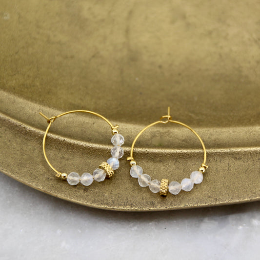 Jupiter’s Muse Large Hoop Earring