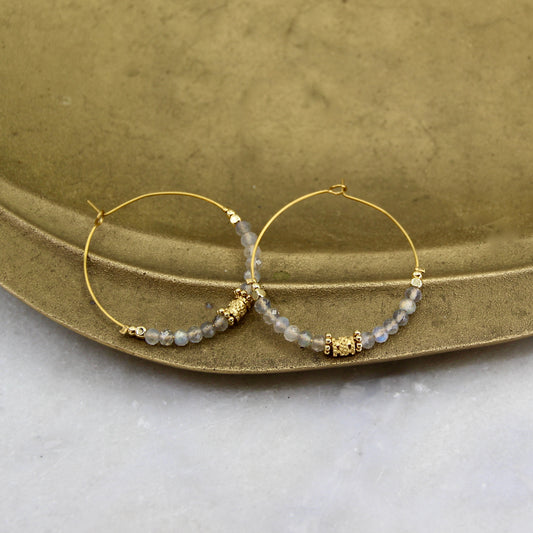 Jupiter’s Muse Large Hoop Earring