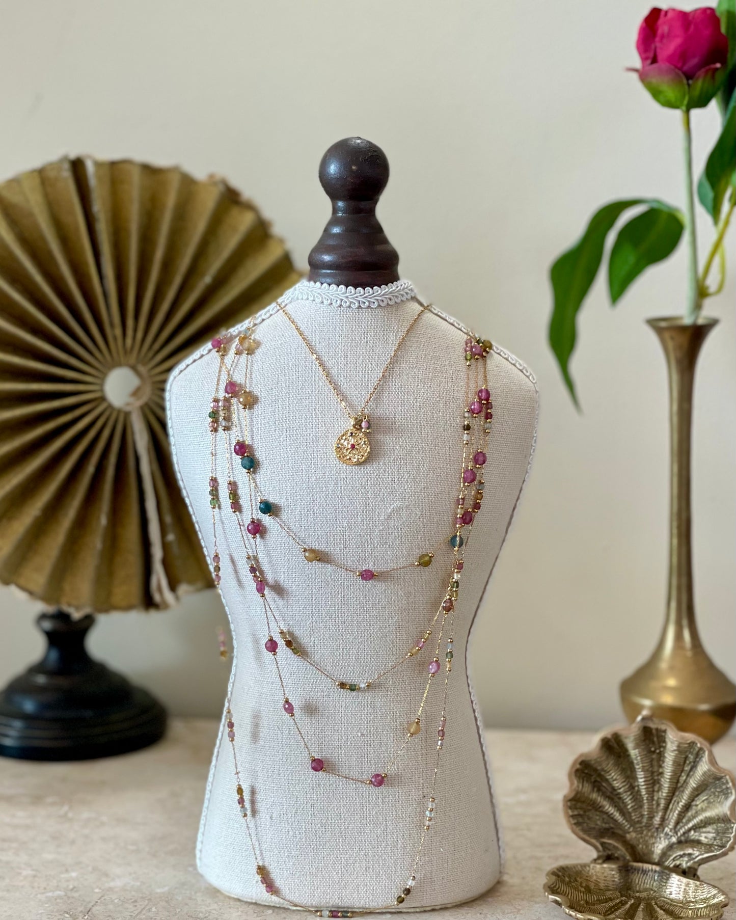 Pocket Full of Stardust Wheel of Fortune Pendant