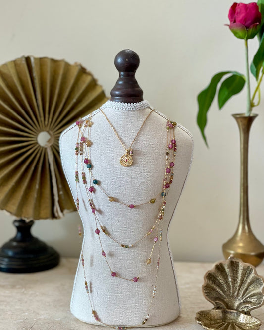 Pocket Full of Stardust Wheel of Fortune Pendant
