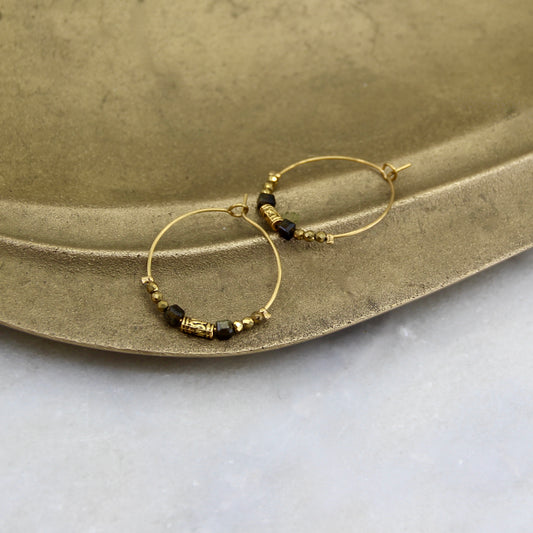 Nebula's Kiss Small Hoop Earring