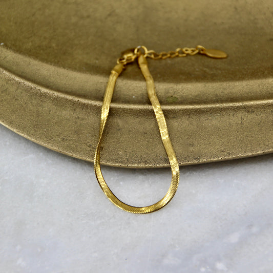 The Eclipse Wore Gold Bracelet