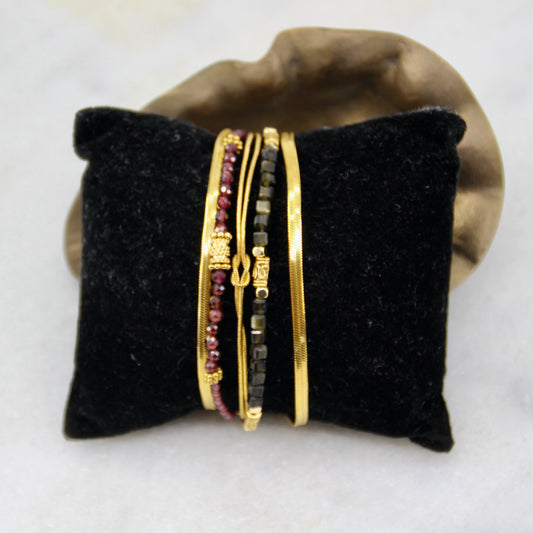 The Eclipse Wore Gold Bracelet