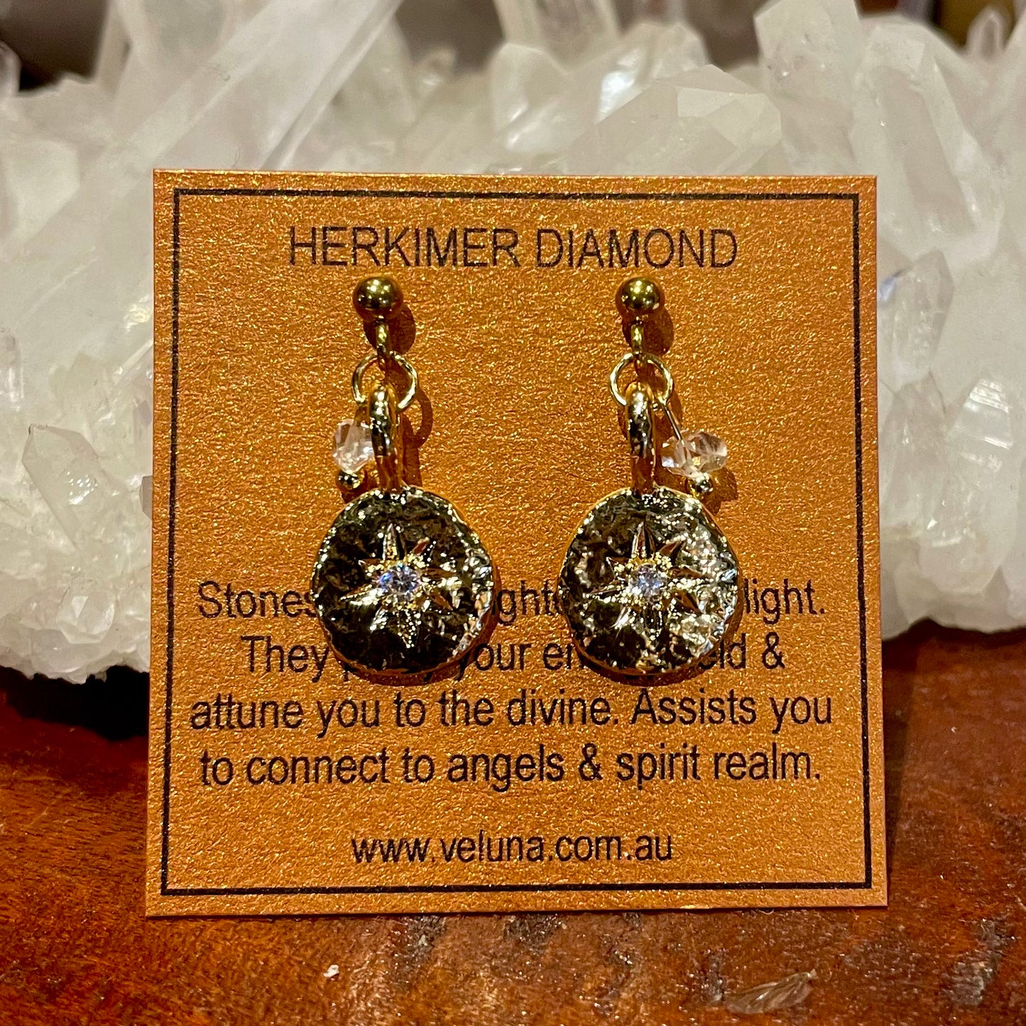 The Inner Compass Birthstone Earring