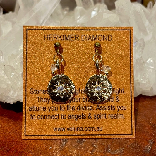 The Inner Compass Birthstone Earring