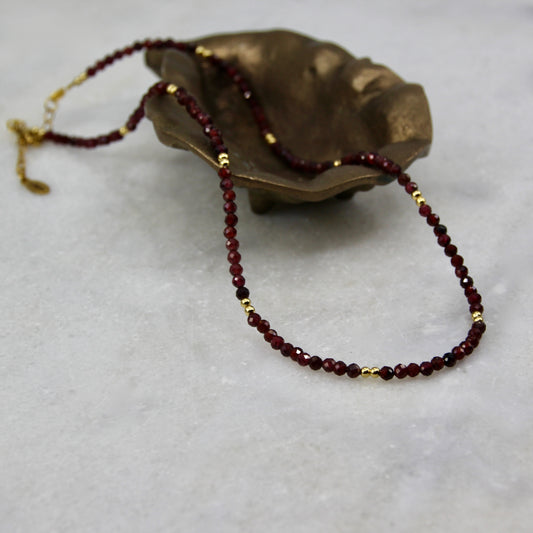 Golden Age Birthstone Necklace