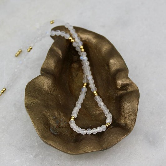 Golden Age Birthstone Anklet