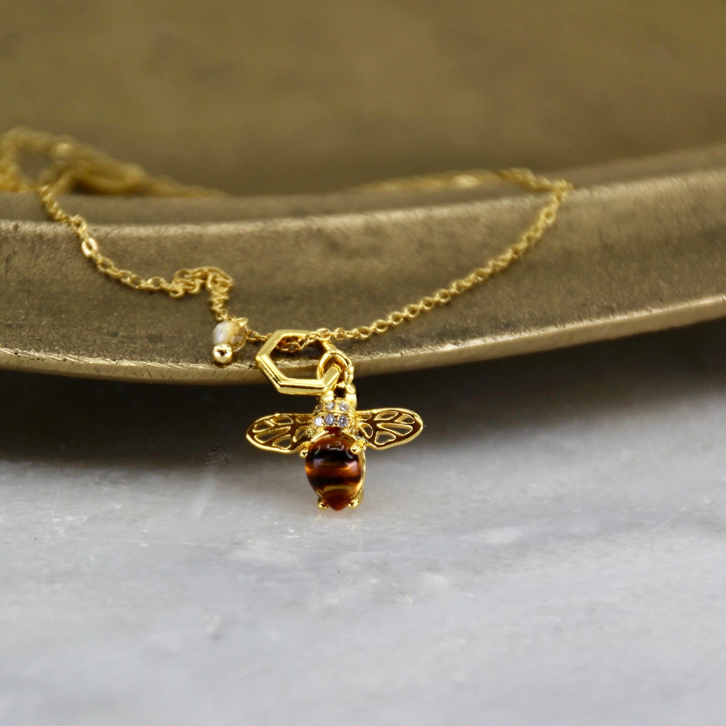 Mystic Melody Bee Pendant