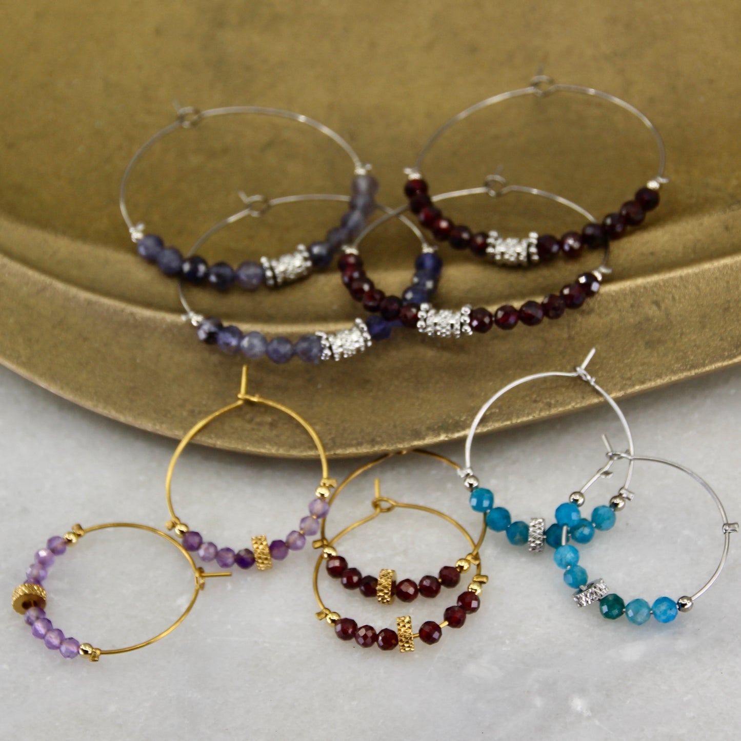 Jupiter’s Muse Large Hoop Earring