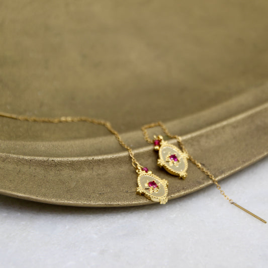 Nomadic Spell Threader Earring