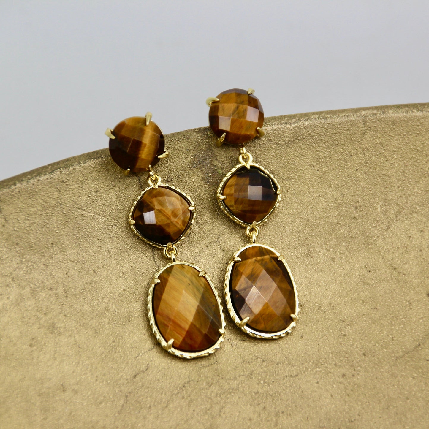 Temple of the Mirage Statement Earring