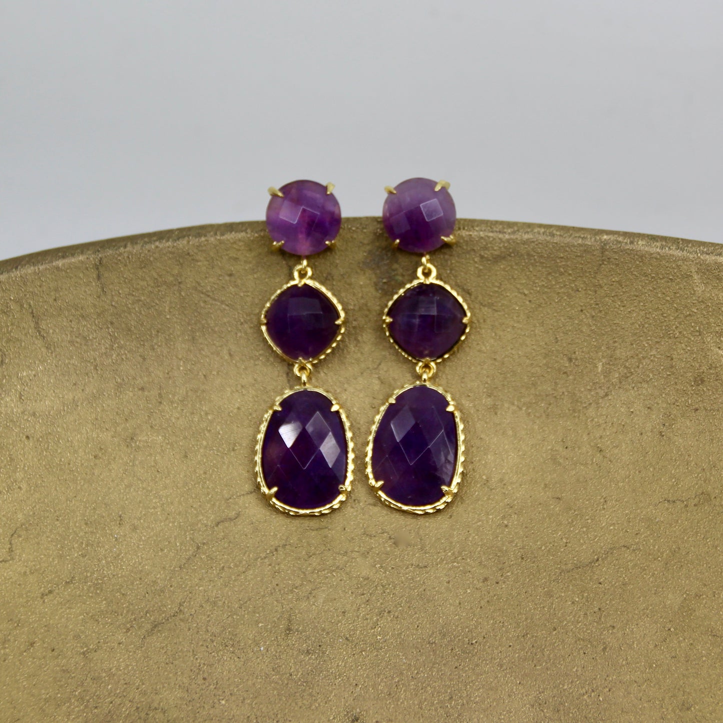 Temple of the Mirage Statement Earring
