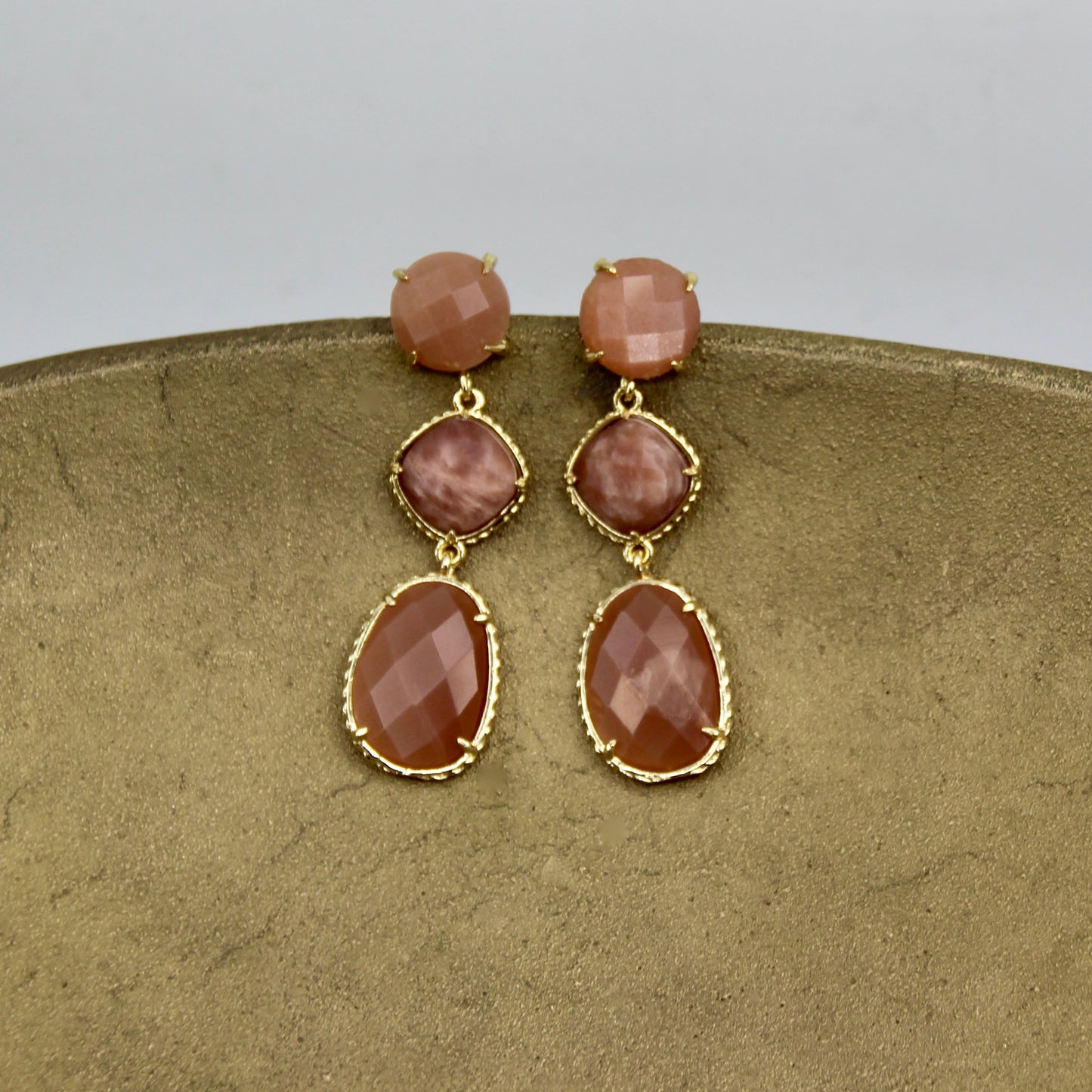 Temple of the Mirage Statement Earring