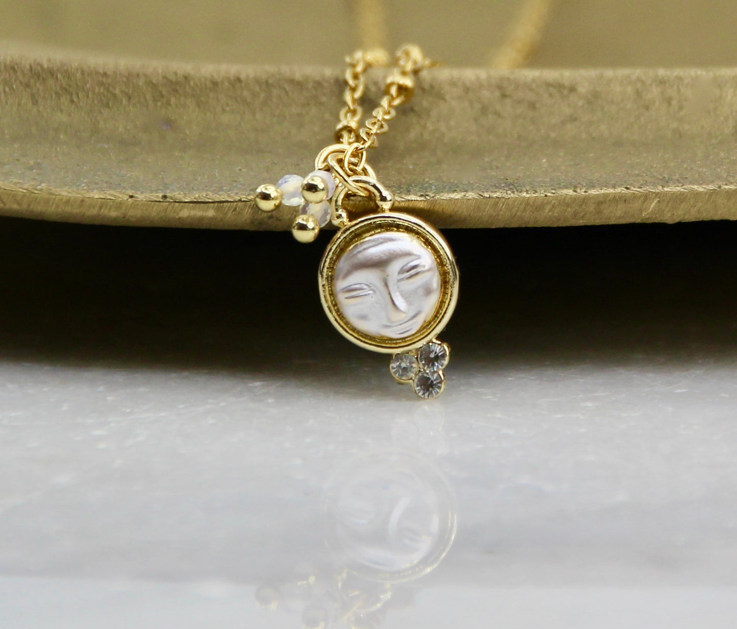 Pocket Full of Stardust Face Pendant