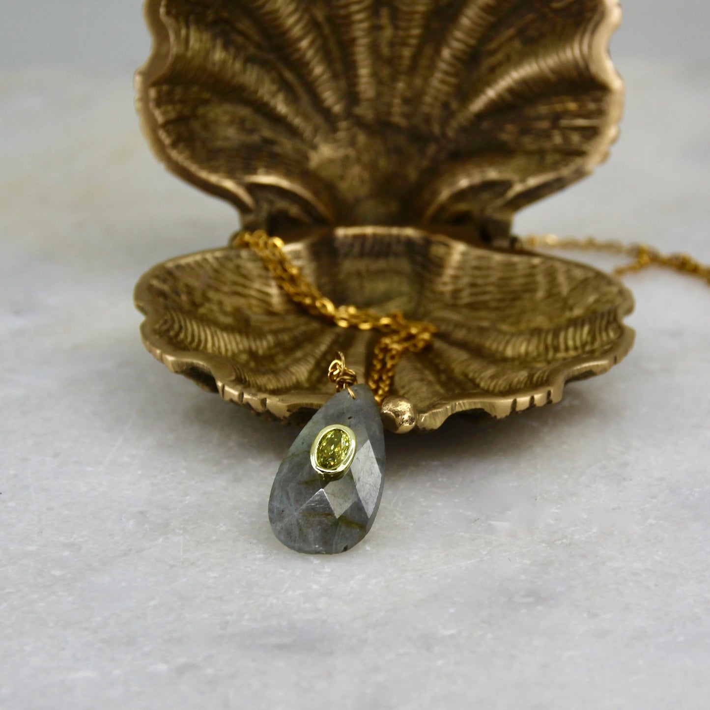 Jupiter's Muse Teared Pendant