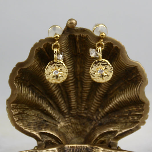 The Inner Compass Birthstone Earring