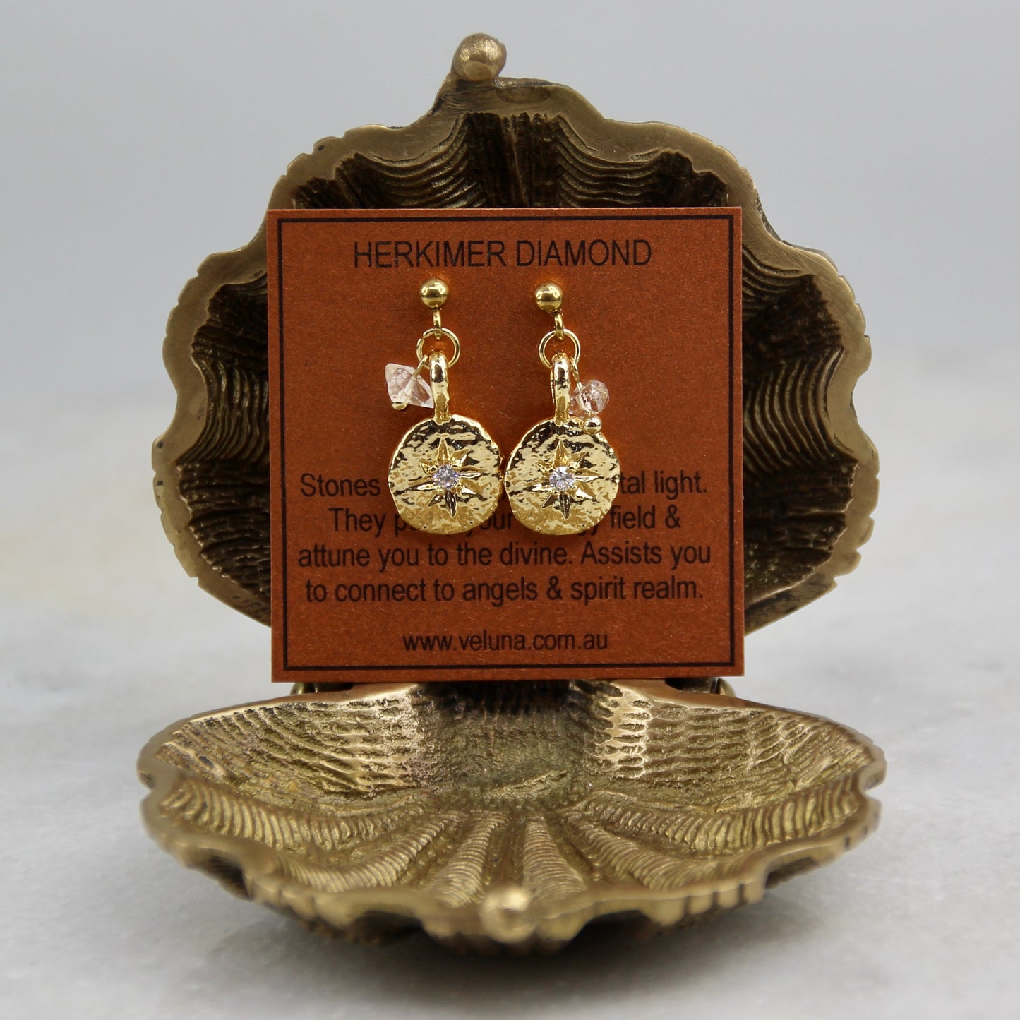 The Inner Compass Birthstone Earring