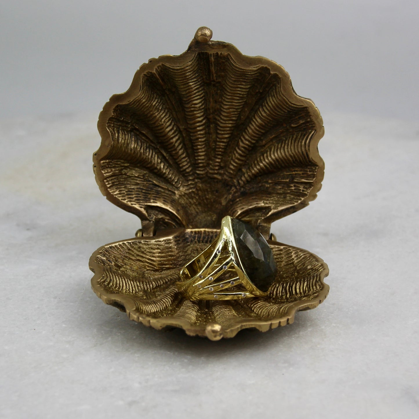 Venus Rising Statement Ring