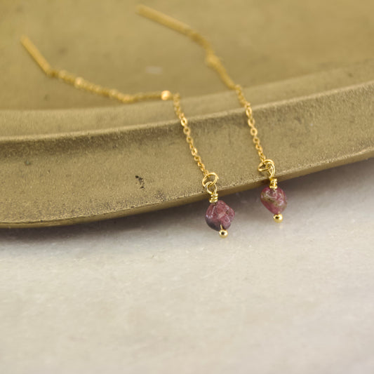 Divine Treasures Stone Thread Earring