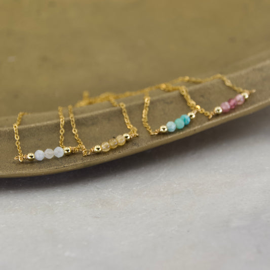 Golden Age Birthstone Bracelet