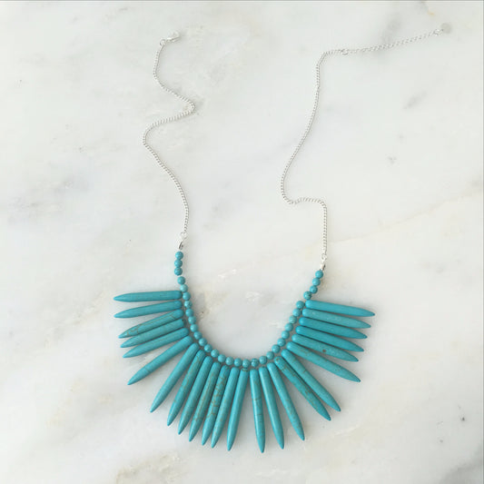 Journey Within Howlite Necklace