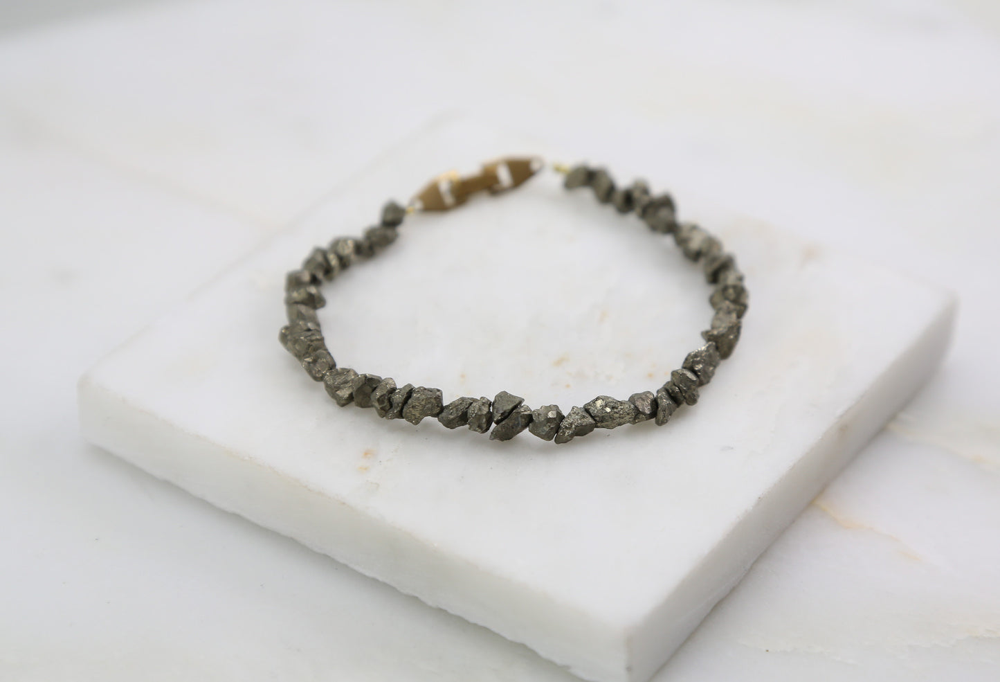 Portal of Light Mens Pyrite Bracelet