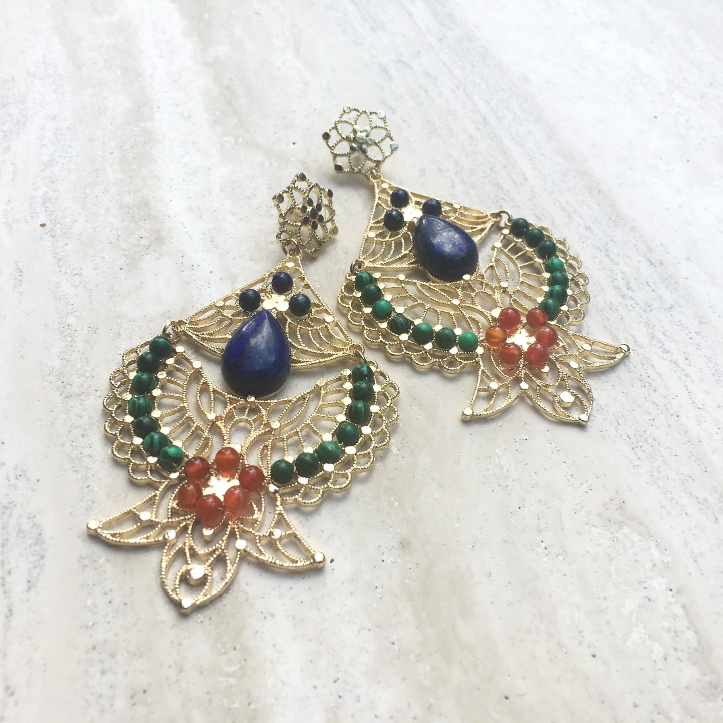 Goddess Isis Statement Earring