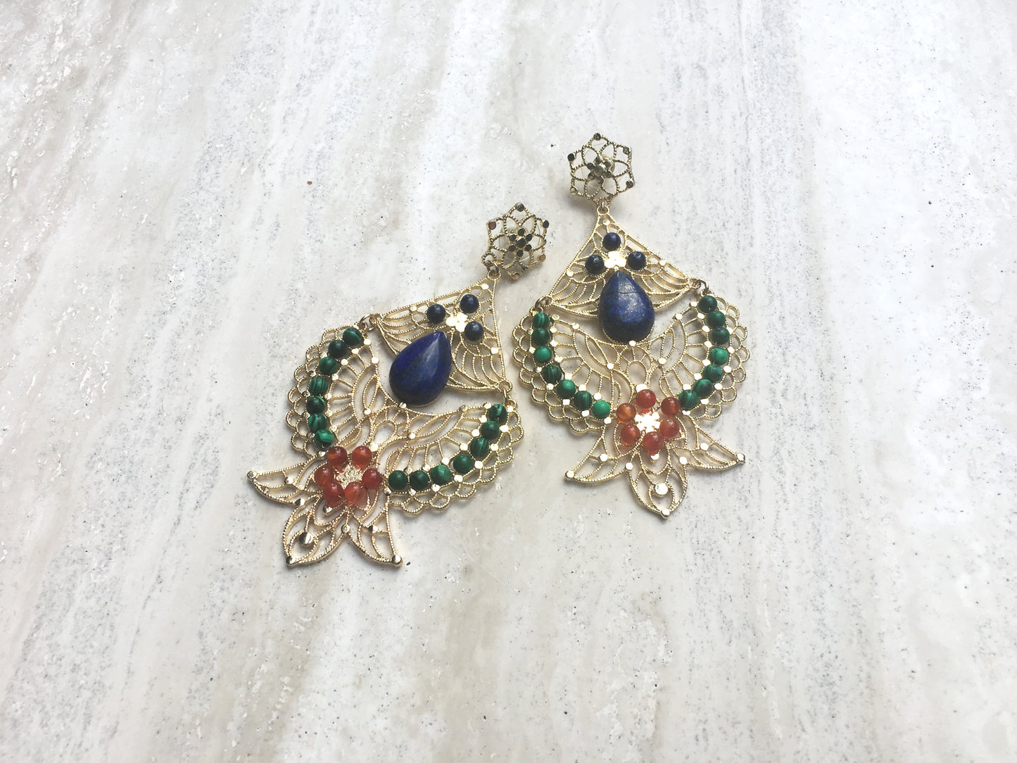 Goddess Isis Statement Earring