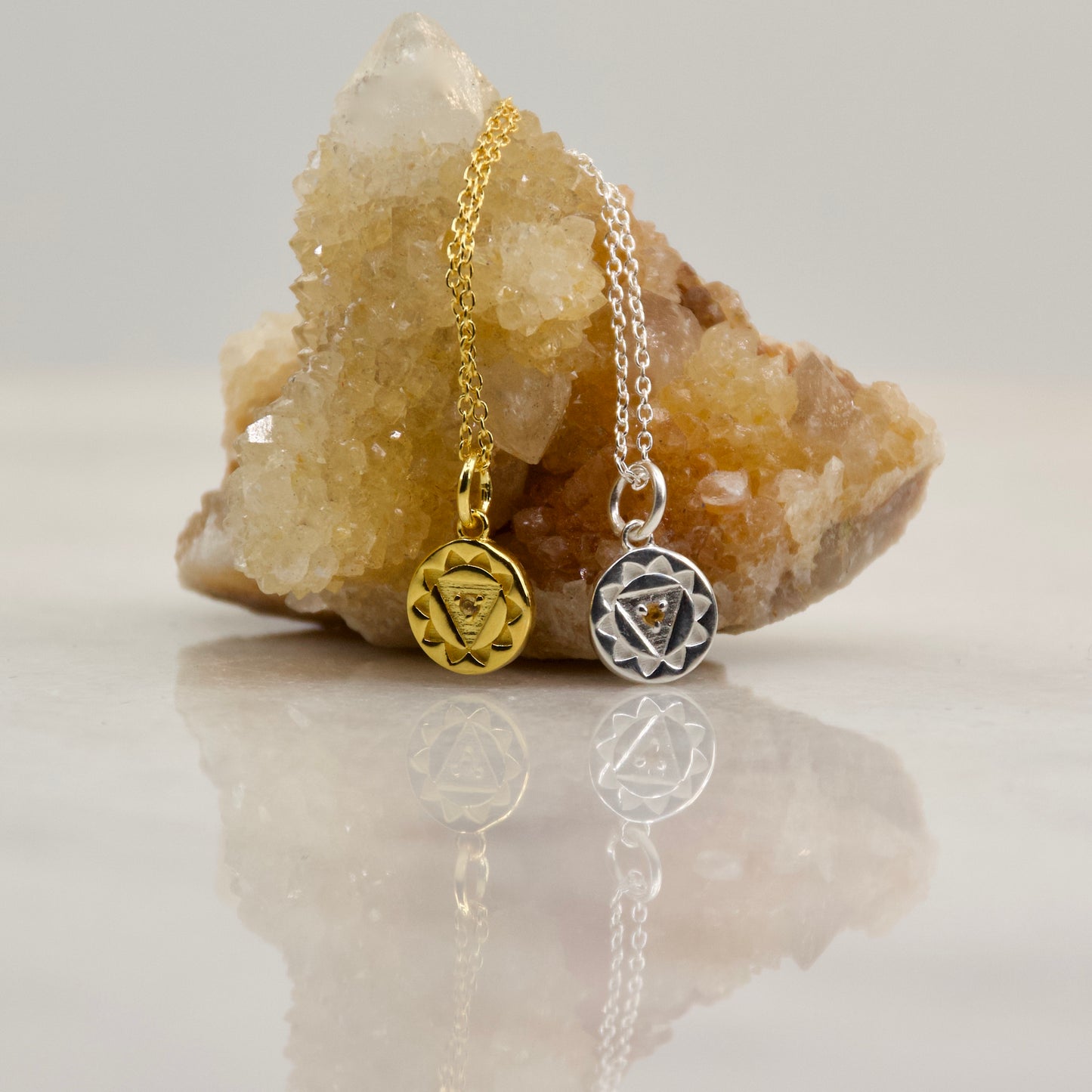 Manipura Solar Plexus Chakra Pendant