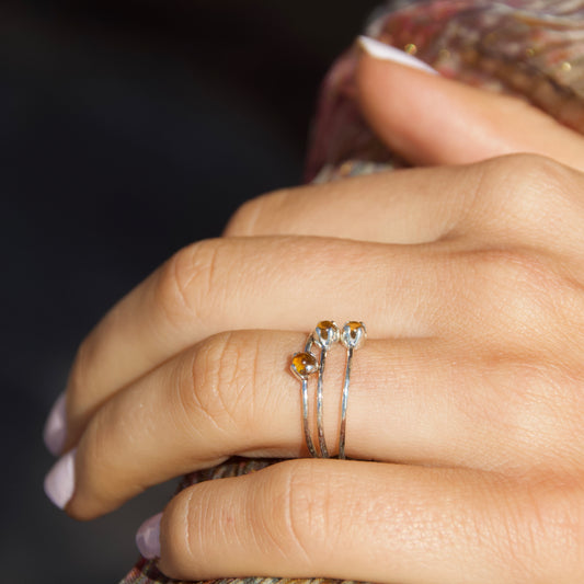 The Rising Sun Citrine Ring