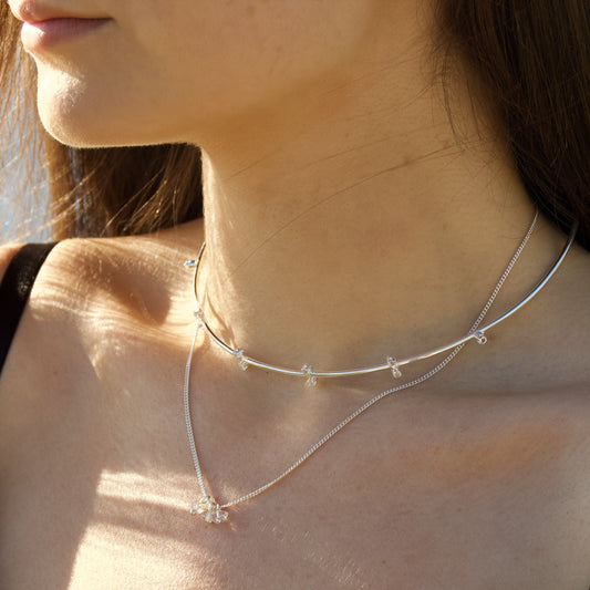 Portal of Light Fine Herkimer Pendant