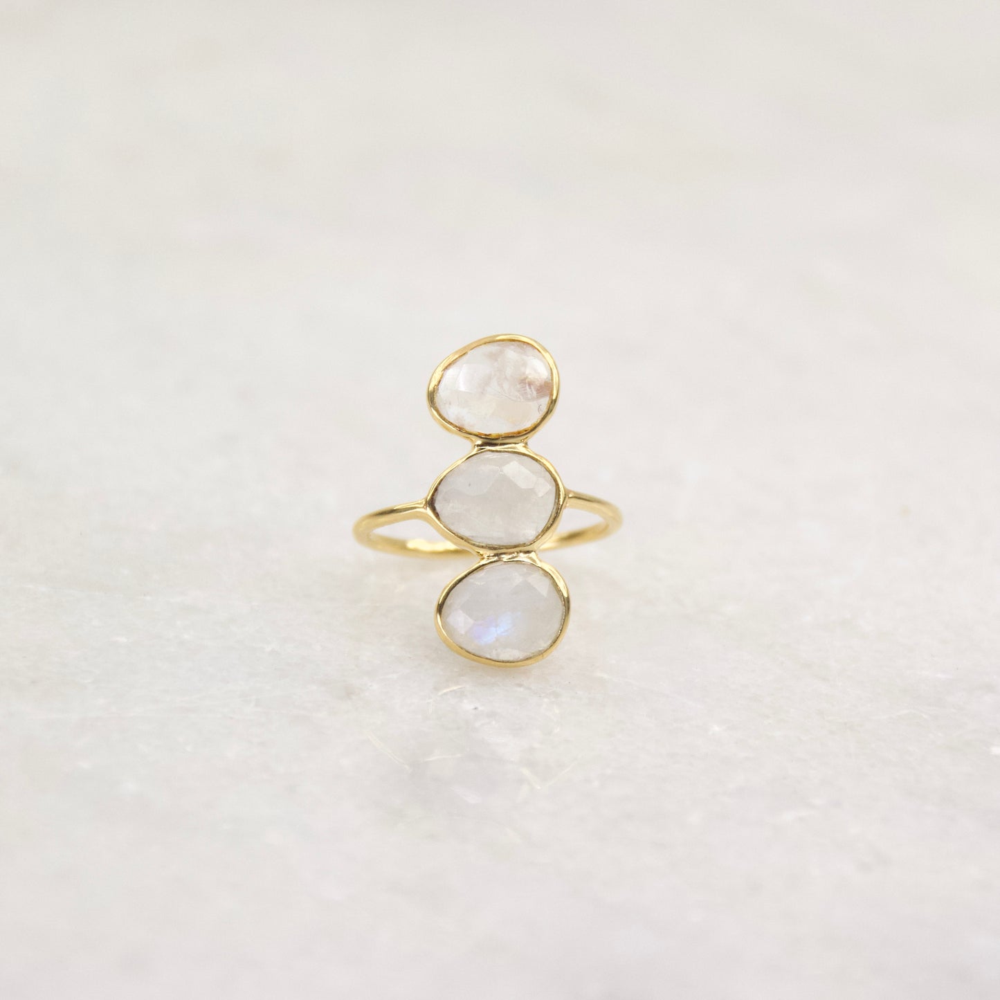 Belle Époque Moonstone Statement Ring