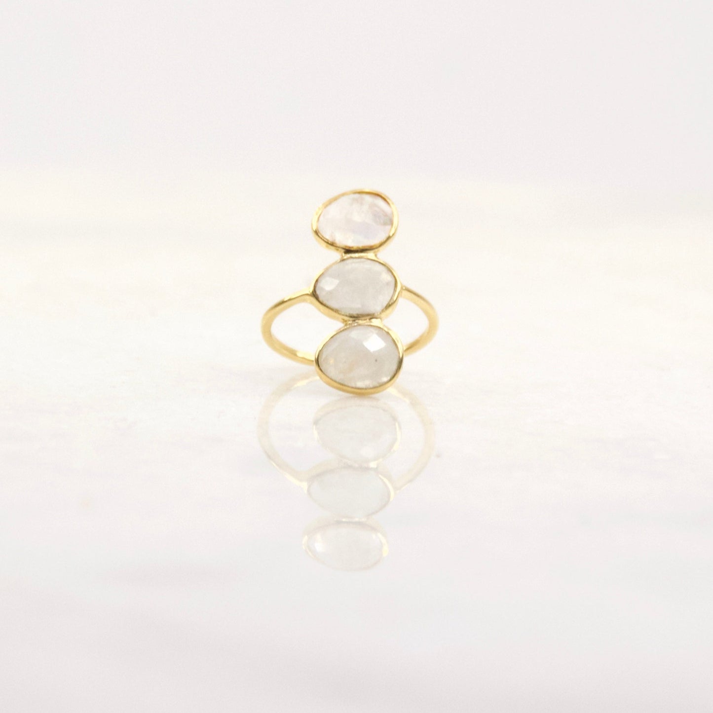 Belle Époque Moonstone Statement Ring