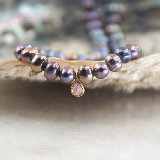 Golden Age Black Pearl Necklace