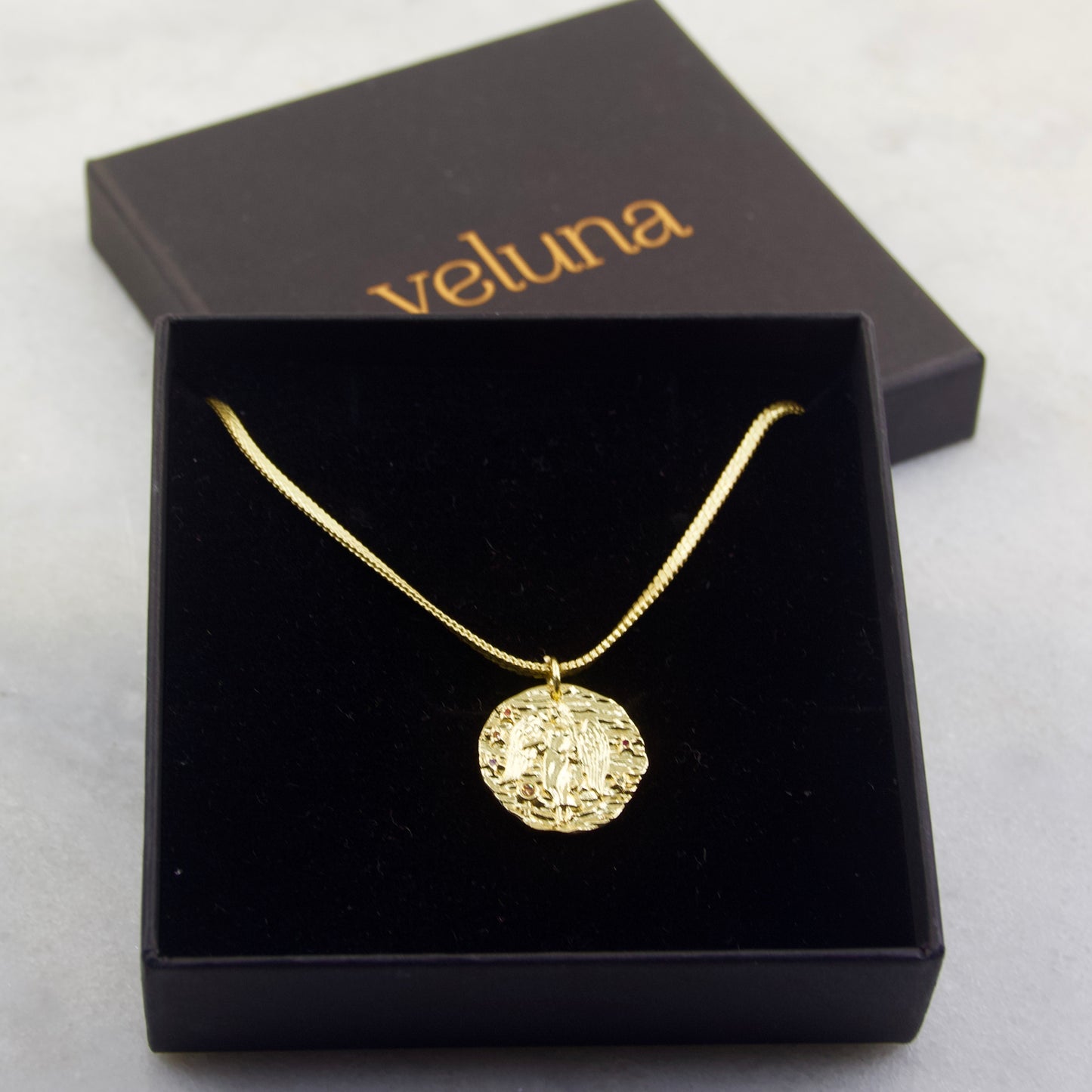 Gems of a Golden Age Zodiac Pendant