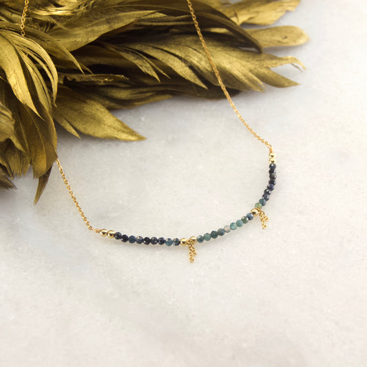 Divine Balance Tourmaline Chain Necklace