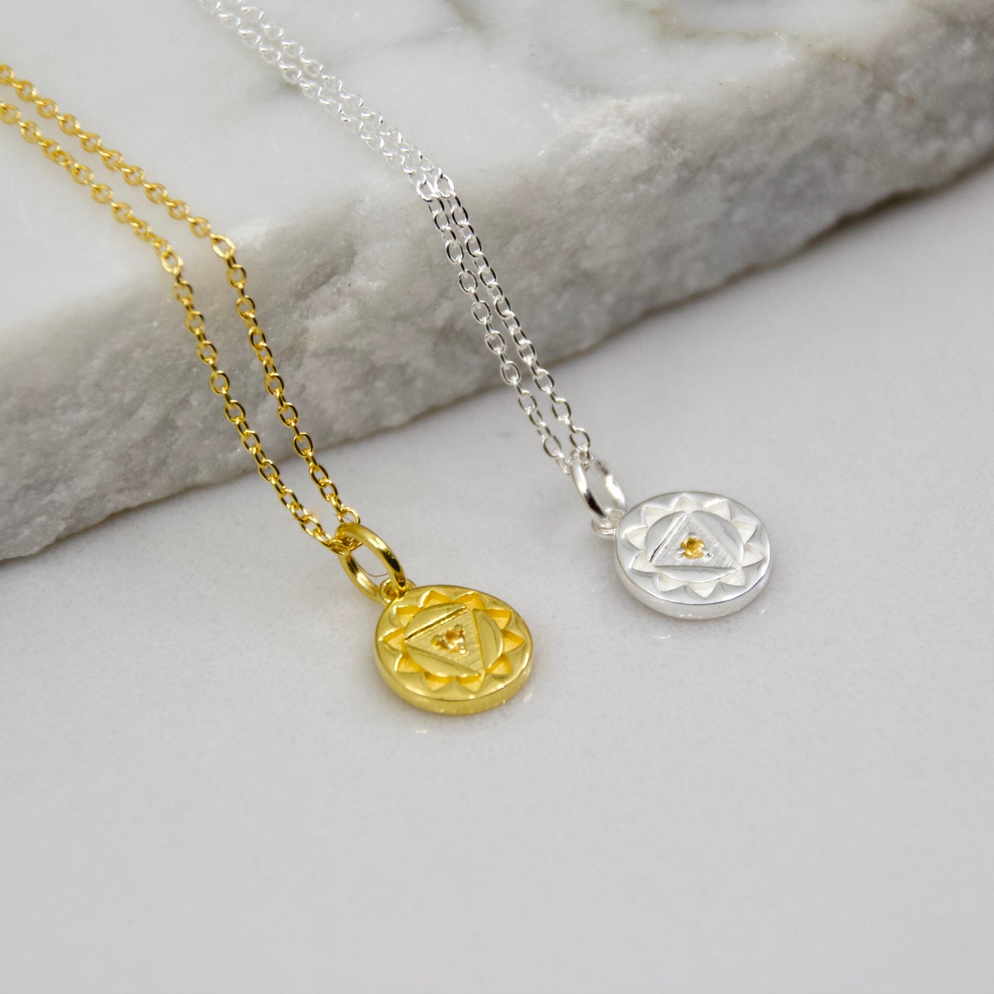 Manipura Solar Plexus Chakra Pendant