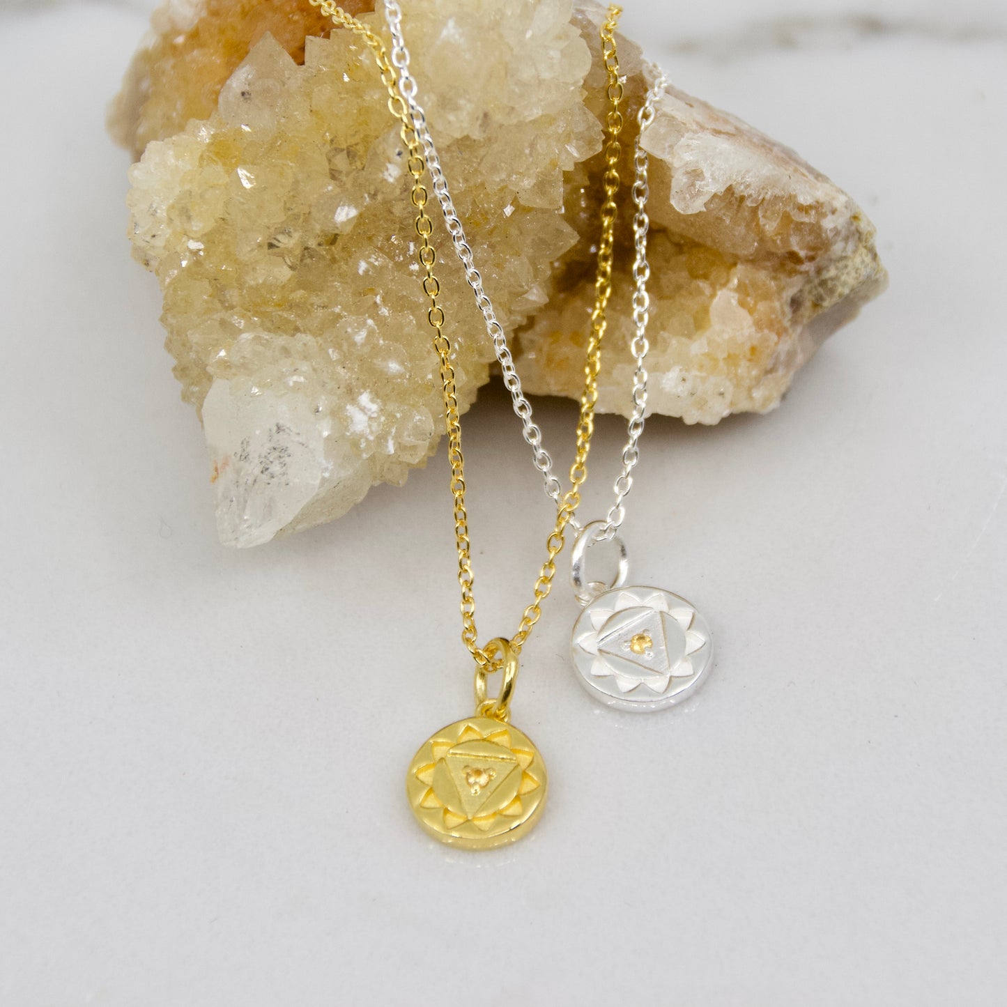 Manipura Solar Plexus Chakra Pendant