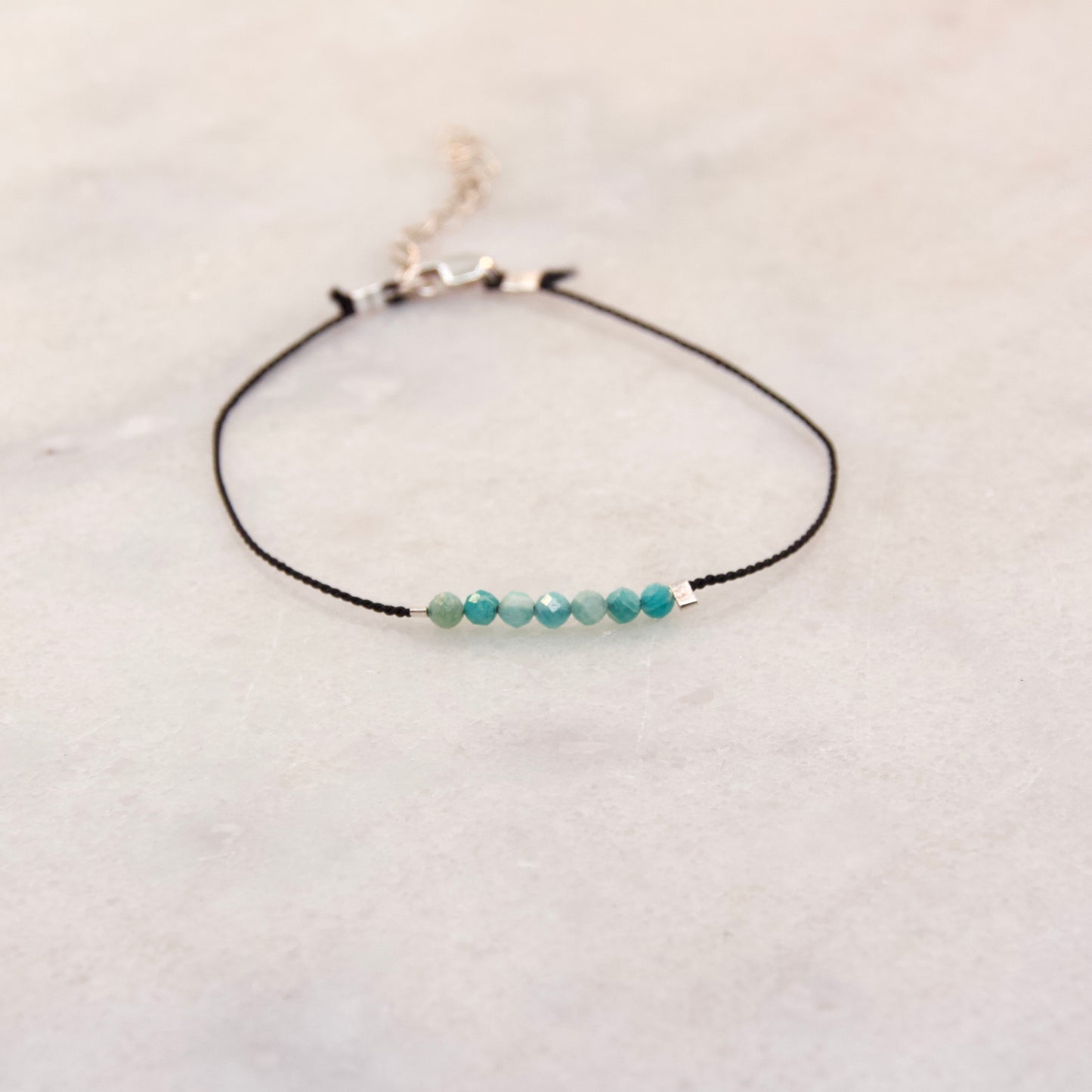 Razzle Dazzle Amazonite Thread Bracelet