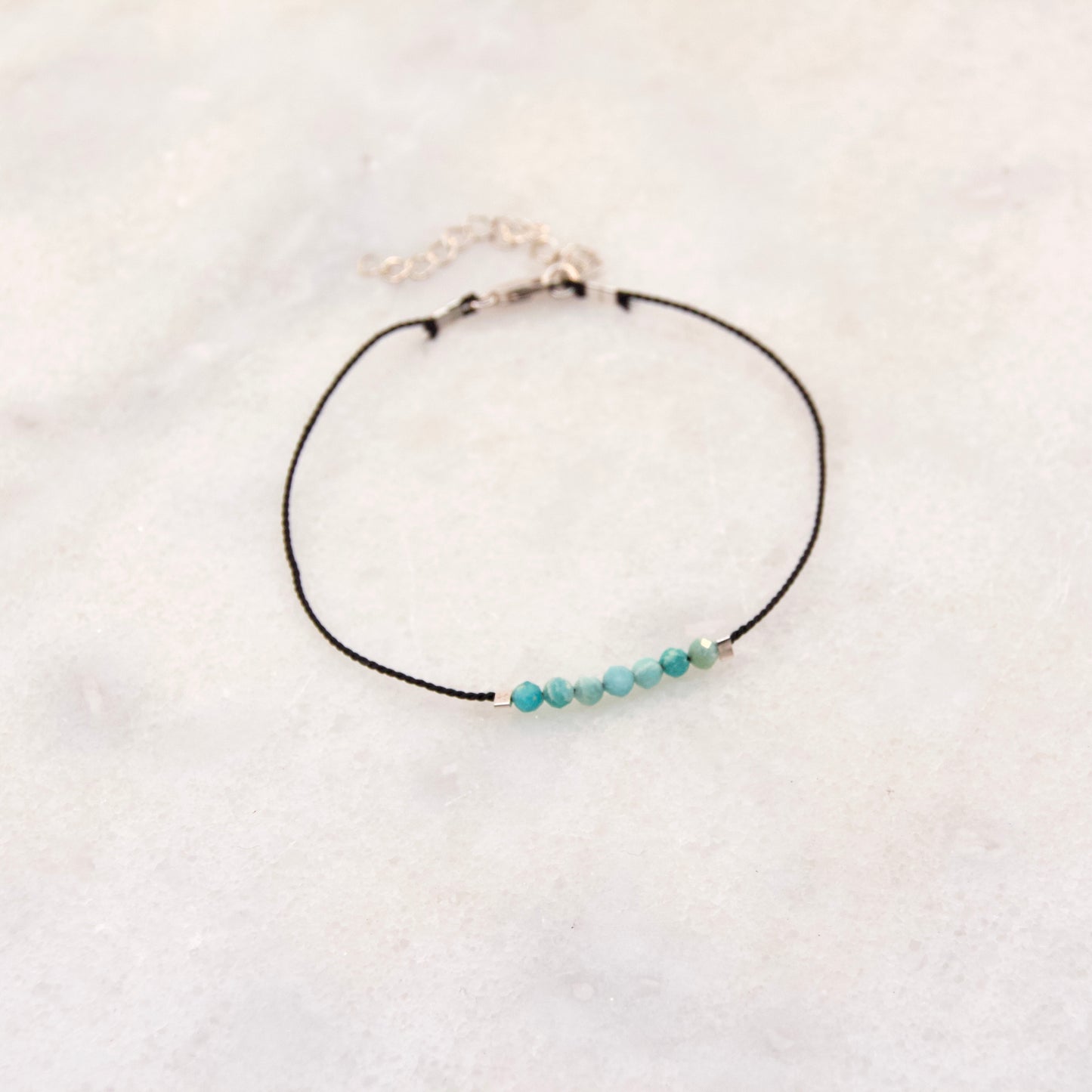 Razzle Dazzle Amazonite Thread Bracelet